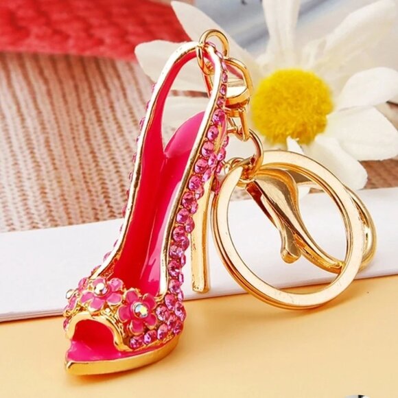 Peep Toe High Heels keychain - Picture 2 of 3